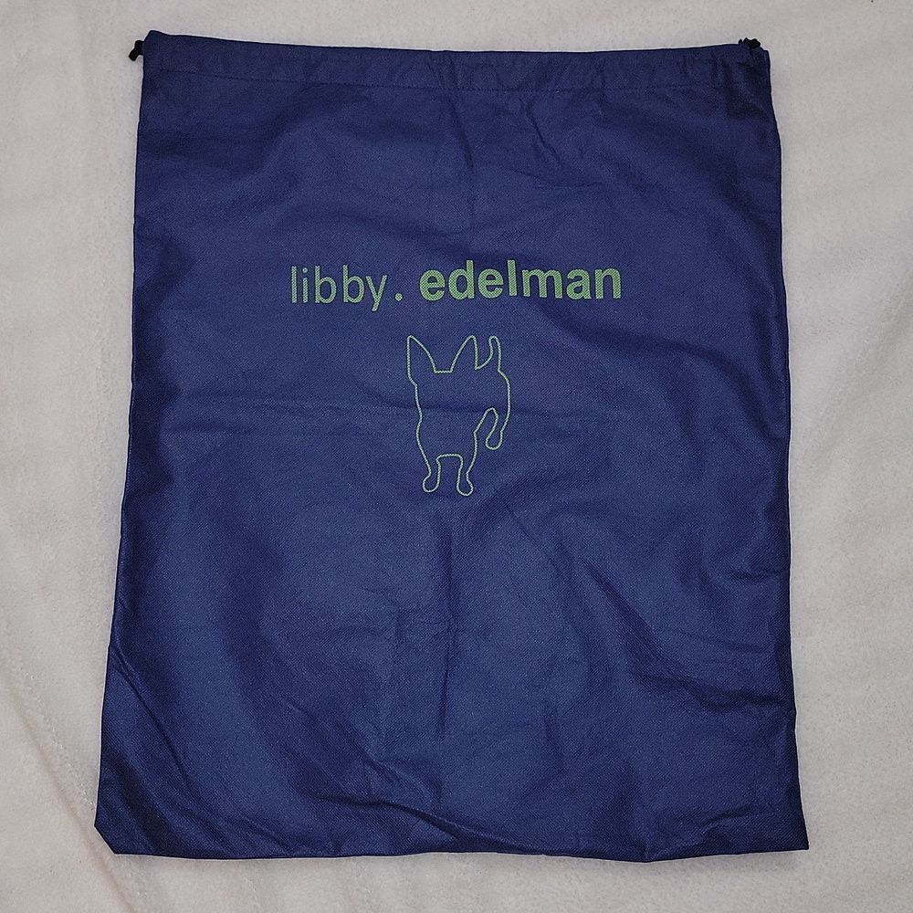 Libby. Edelman / Sam Edelman Large Purse Boots Shoe Dust Bag Cover Travel Cinch